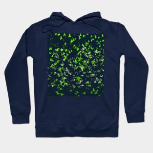 Camouflage Green Bird Hoodie